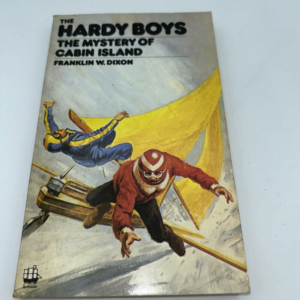 #26 The Mystery Of Cabin Island Hardy Boys Franklin W. Dixon UK Print 1980 PB